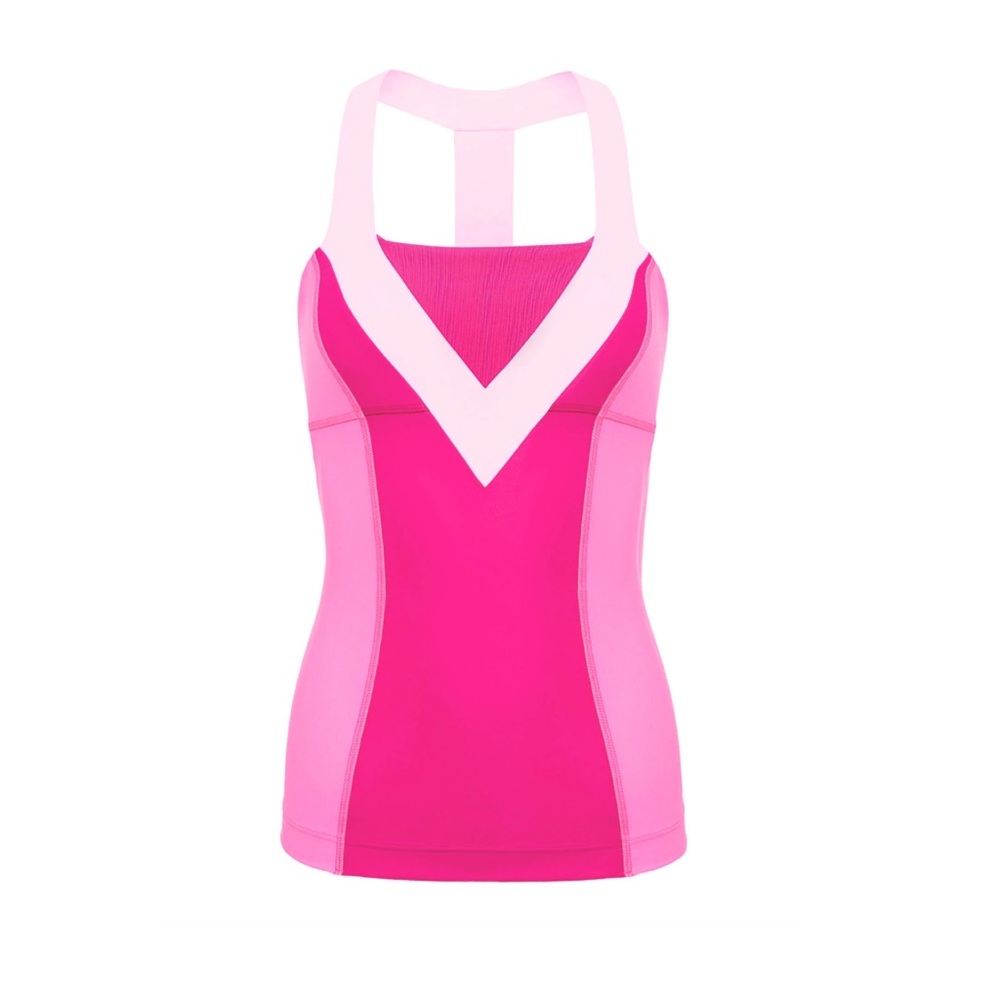 Crowned Athletics Pink  Beauty Sleep Athletic Tank Top
